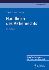 Cover-Abbildung Handbuch des Aktienrechts