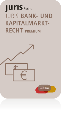 Logo juris Bank- und Kapitalmarktrecht premium