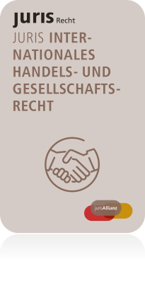 Logo juris Internationales Handels- und Gesellschaftsrecht