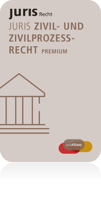 Logo juris Zivil- und Zivilprozessrecht premium